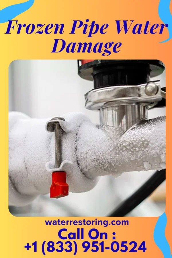 Frozen Pipe Water Damage in West Salem, OH